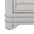 Pemberly Row White-Washed Wood Farmhouse Style Two Drawer Nightstand