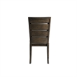 Pemberly Row Modern 7PC Dining Set of Table & Six Slat Back Chairs