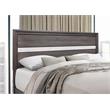 Pemberly Row Seville Melamine Gray Wood King Bed with Under Bed Storage