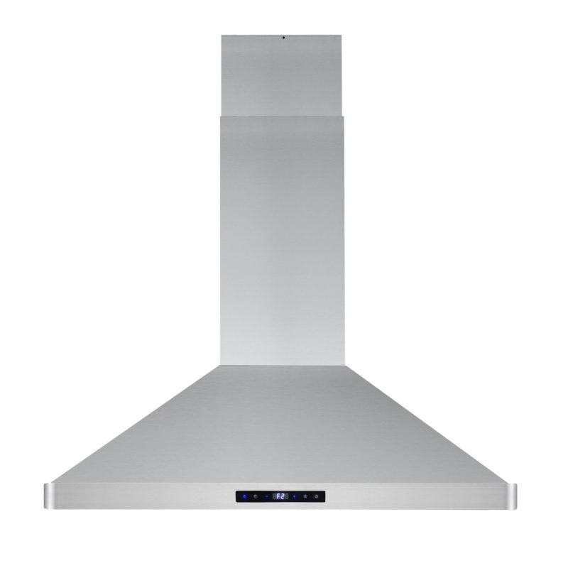 Pemberly Row 36 in. 380 CFM Ducted Island Range Hood in Stainless Steel