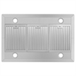 Pemberly Row 36 in. 380 CFM Ducted Island Range Hood in Stainless Steel