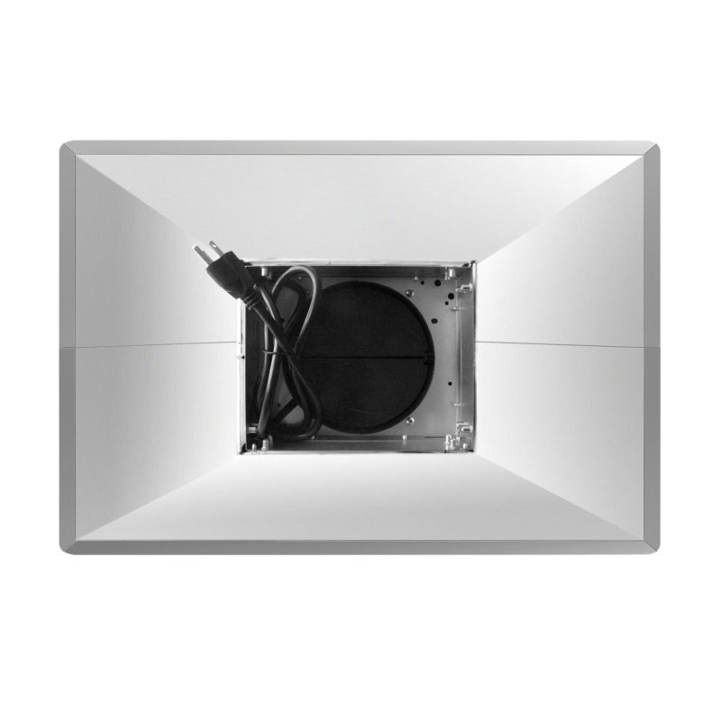 Pemberly Row 36 in. 380 CFM Ducted Island Range Hood in Stainless Steel