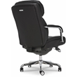 Pemberly Row Modern Leather Executive Office Chair Black Leather