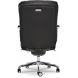 Pemberly Row Modern Leather Executive Office Chair Black Leather
