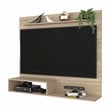 Pemberly Row Entertainment Center Light Pine (beige) Engineered Wood