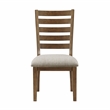 Pemberly Row 5-Piece Contemporary Wood and MDF Board Dining Set in Cherry
