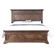 Pemberly Row Modern 5-Piece Wood Queen Bedroom Set in Walnut