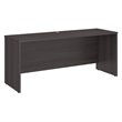 Pemberly Row 72W x 24D Credenza Desk in Storm Gray - Engineered Wood