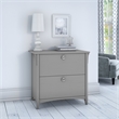 Pemberly Row Contemporary Lateral File Cabinet in Cape Cod Gray