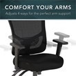 Pemberly Row Custom Comfort High Back Multifunction Mesh Office Chair