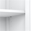 Pemberly Row Storage Cabinet with Doors in Shiplap Gray/White - Engineered Wood