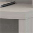 Pemberly Row Modern 36W Desk Return in Gray Sand - Engineered Wood