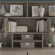Pemberly Row 72W Desk Hutch in Modern Hickory - Engineered Wood
