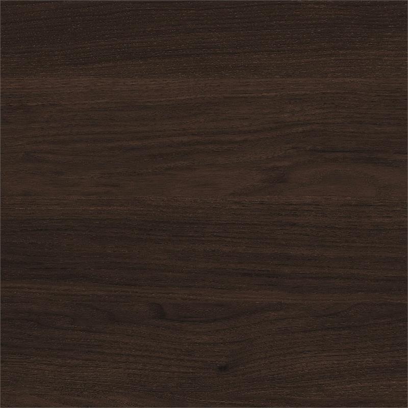 Pemberly Row 60W x 30D Adjustable Desk in Black Walnut - Engineered Wood