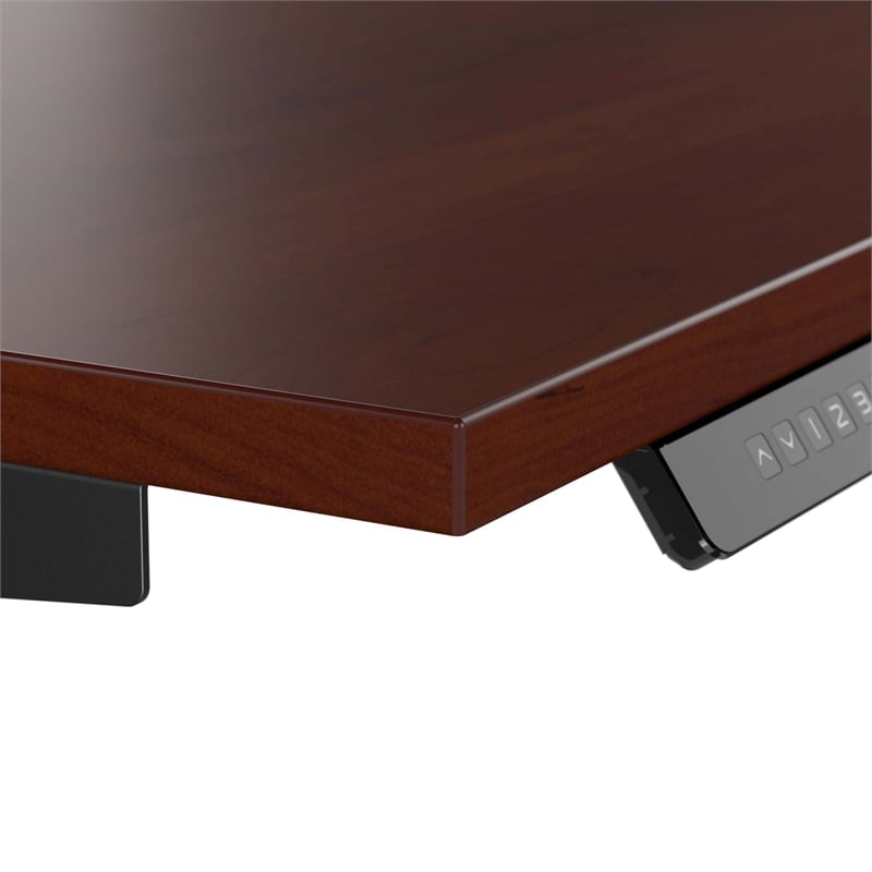 Pemberly Row 48W x 24D Height Adjustable Standing Desk - Engineered Wood
