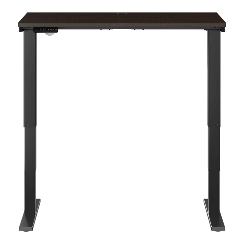 Pemberly Row 48W x 24D Height Adjustable Standing Desk - Engineered Wood