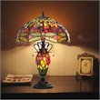 Pemberly Row 3-Light Empress Double Lit Table Lamp in Dark Bronze