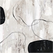 Pemberly Row 72x72 Falling Stones Fine Art Giant Canvas Print in White