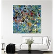 Pemberly Row 84x84 Carpe Diem 2 Fine Art Giant Canvas Print in Yellow