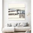 Pemberly Row 84x84 Stark Lines Fine Art Giant Canvas Print in Multi-Color