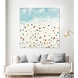 Pemberly Row 72x72 Beach Days Fine Art Giant Canvas Print in Multi-Color