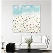 Pemberly Row 72x72 Beach Days Fine Art Giant Canvas Print in Multi-Color