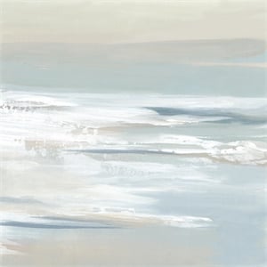 Pemberly Row 72x72 Shadows of the Sea Fine Art Giant Canvas Print in White