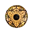 Pemberly Row Contemporary Resin Rose Table Lamp in Multi-Color