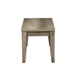 Pemberly Row Contemporary Transitional Light Brown Bench (RTA)