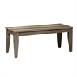Pemberly Row Contemporary Transitional Light Brown Bench (RTA)