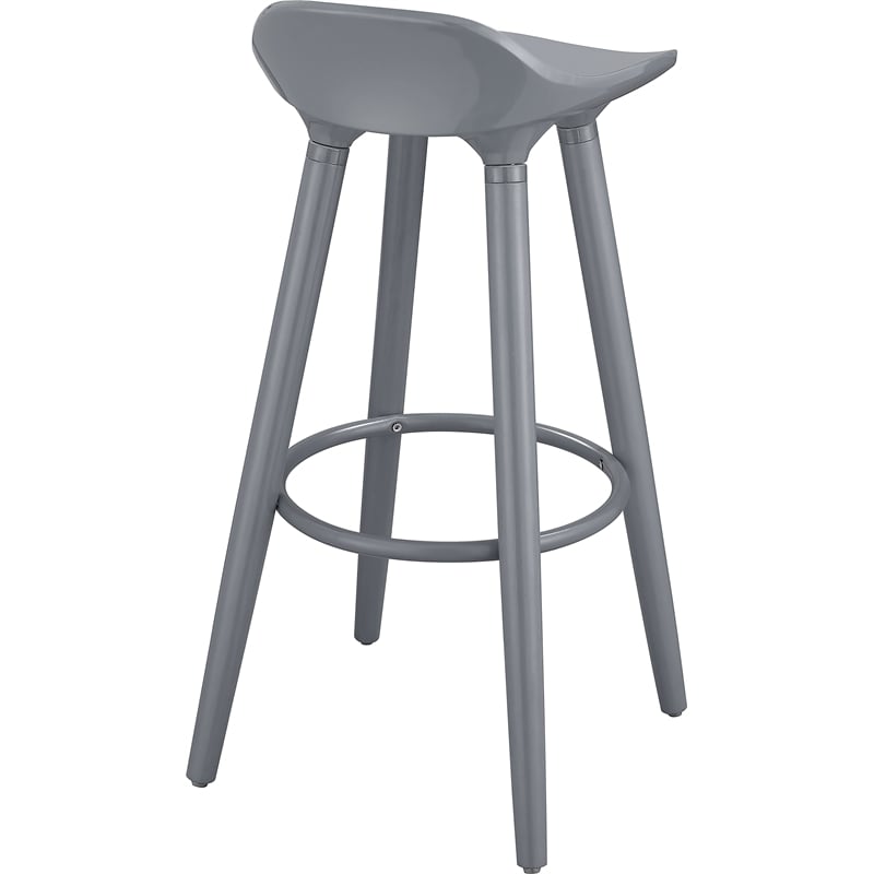 Pemberly Row Modern / Contemporary Bar Stool Inspiration Gray