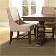 Pemberly Row Upholstered Side Chair (RTA) Antique Brownstone - Set of 2