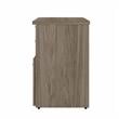 Pemberly Row Office Storage Cabinet with Drawers in Hickory - Engineered Wood