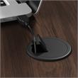 Pemberly Row 42W x 24D Desk Return/Bridge in Black Walnut - Engineered Wood