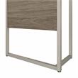 Pemberly Row 42W x 24D Desk Return/Bridge in Modern Hickory - Engineered Wood