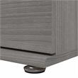 Pemberly Row Garage Storage Cabinet with Drawers in Platinum Gray - Wood