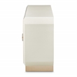 Pemberly Row Contemporary Transitional Sideboard in Champagne
