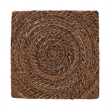 Pemberly Row Contemporary Bohemian Natural Seagrass End Table