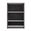 Pemberly Row 20W Nightstand in Bark Gray and White - Engineered Wood