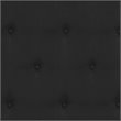 Pemberly Row Modern / Contemporary Tufted King Platform Bed in Black
