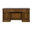 Pemberly Row Contemporary Medium Brown 5 Piece Jr Executive set
