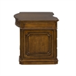 Pemberly Row Contemporary Medium Brown 5 Piece Jr Executive set