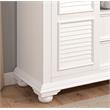 Pemberly Row Modern / Contemporary White Wood Gentleman's Chest