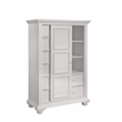 Pemberly Row Modern / Contemporary White Wood Gentleman's Chest