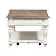 Pemberly Row Modern / Contemporary Magnolia Lift Top Cocktail Table