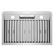 Pemberly Row 30 in. Ducted Under Cabinet 500 CFM Range Hood in Stainless Steel