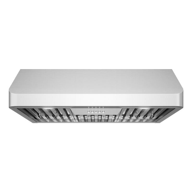 Pemberly Row 30 in. Ducted Under Cabinet 500 CFM Range Hood in Stainless Steel