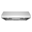 Pemberly Row 30 in. Ducted Under Cabinet 500 CFM Range Hood in Stainless Steel