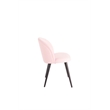Pemberly Row Modern / Contemporary Vanity Chair in French Pink