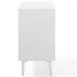 Pemberly Row Modern / Contemporary 2 Door Bar Cabinet in White